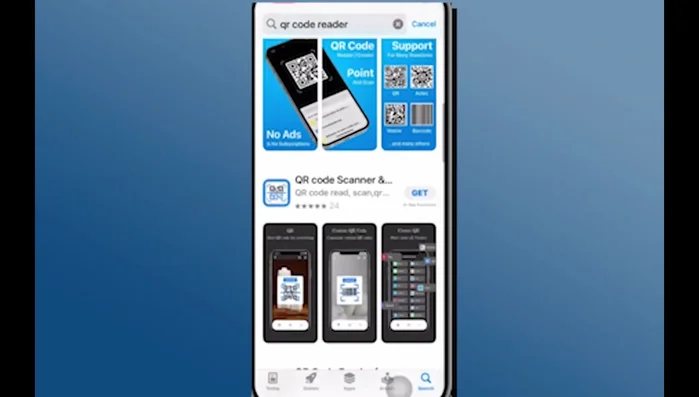 Prueba a escanear el código QR con la nueva aplicación.
