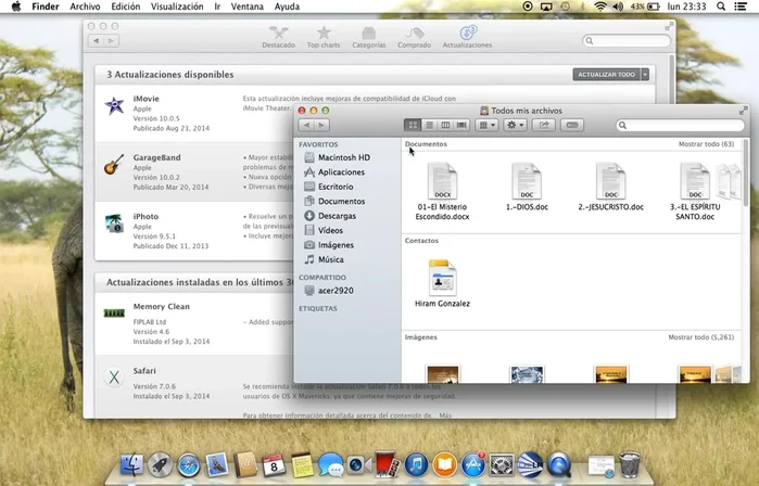 Hacer clic derecho sobre la aplicación y seleccionar "Mostrar contenido del paquete".