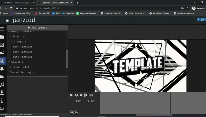 Selecciona el audio de tu preferencia (opcional).
