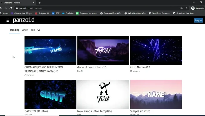 Verifica si el clip requiere créditos al autor. Si es así, copia el enlace a su perfil y agrégalo a la descripción de tu video.