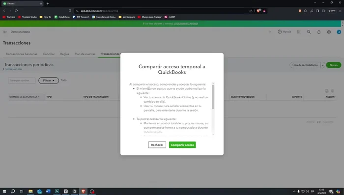 Utilizar la función Smart Lock para compartir el acceso temporal a la cuenta.
