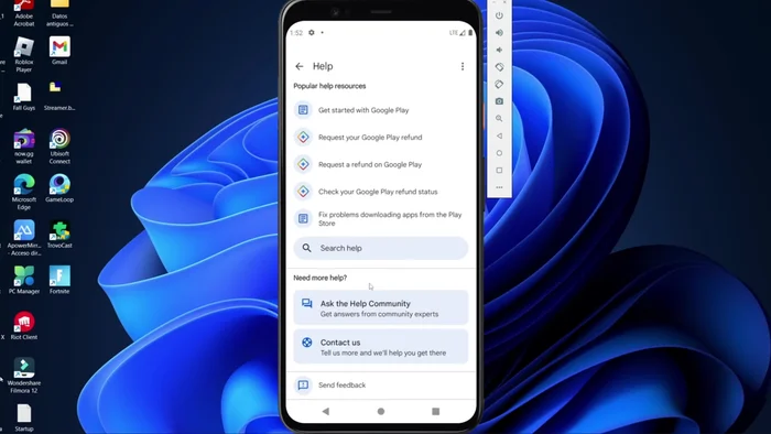 Seleccionar el idioma preferido y elegir la opción de contacto (chat o correo electrónico).