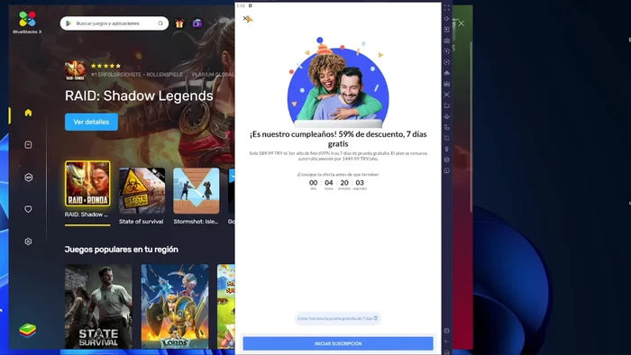 Acceder a la configuración de pagos en Google Play Store.