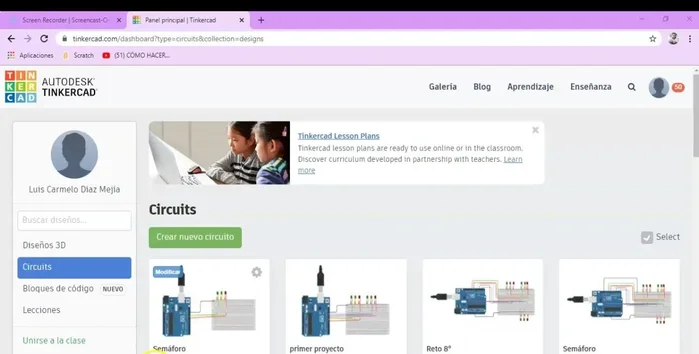 En 'Propiedades', verifica y corrige el nombre del proyecto (incluye tu nombre completo y el curso). En la descripción, deja evidencia de quién realizó el trabajo. Asegúrate de que la privacidad esté configurada en 'Público'. Guarda los cambios.
