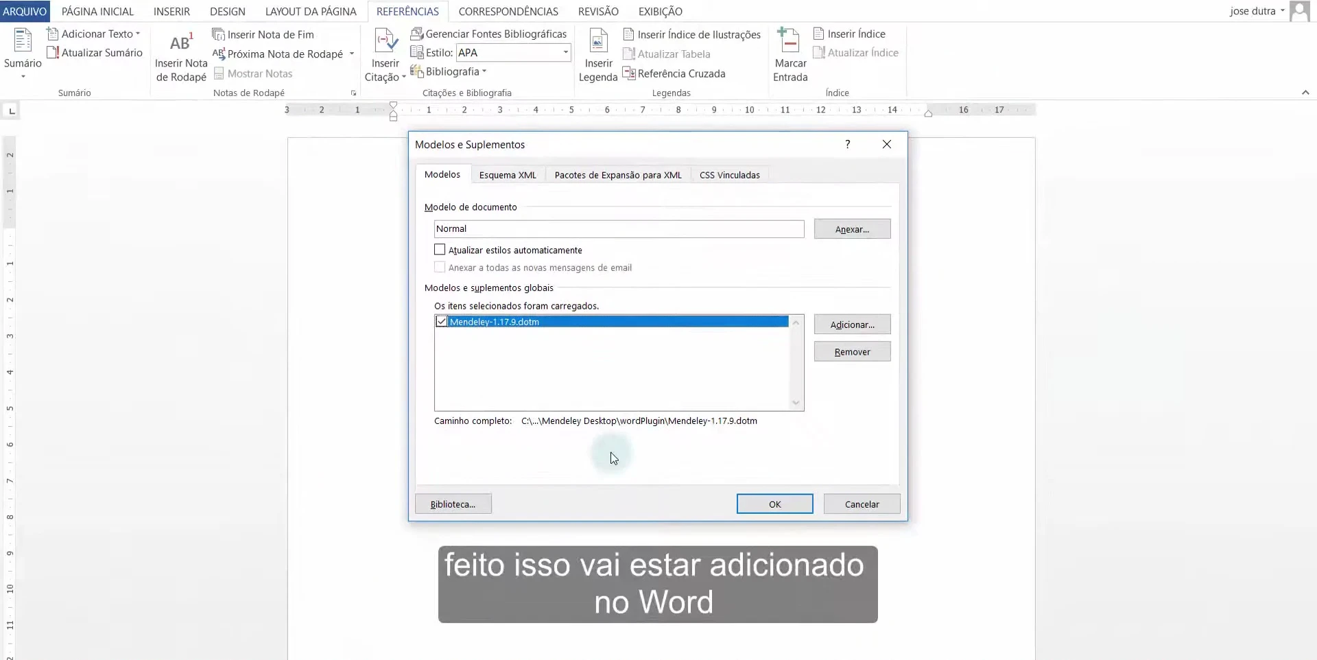 Solución Rápida: Agregar Programas a la Pestaña 'Referencias' de Word