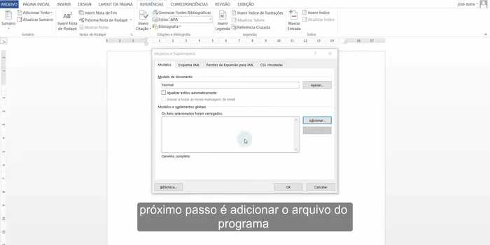 Seleccionar el archivo del programa y hacer clic en 'Aceptar'.