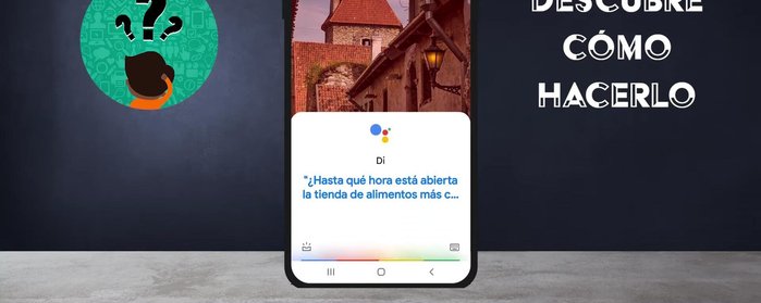 Para instrucciones más completas, usar un solo comando de voz: "Ok Google, crea un recordatorio para una reunión a las 4"