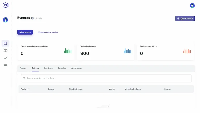 Crear una cuenta de organizador en Boletia (si no la tienes). Ver video tutorial si es necesario.
