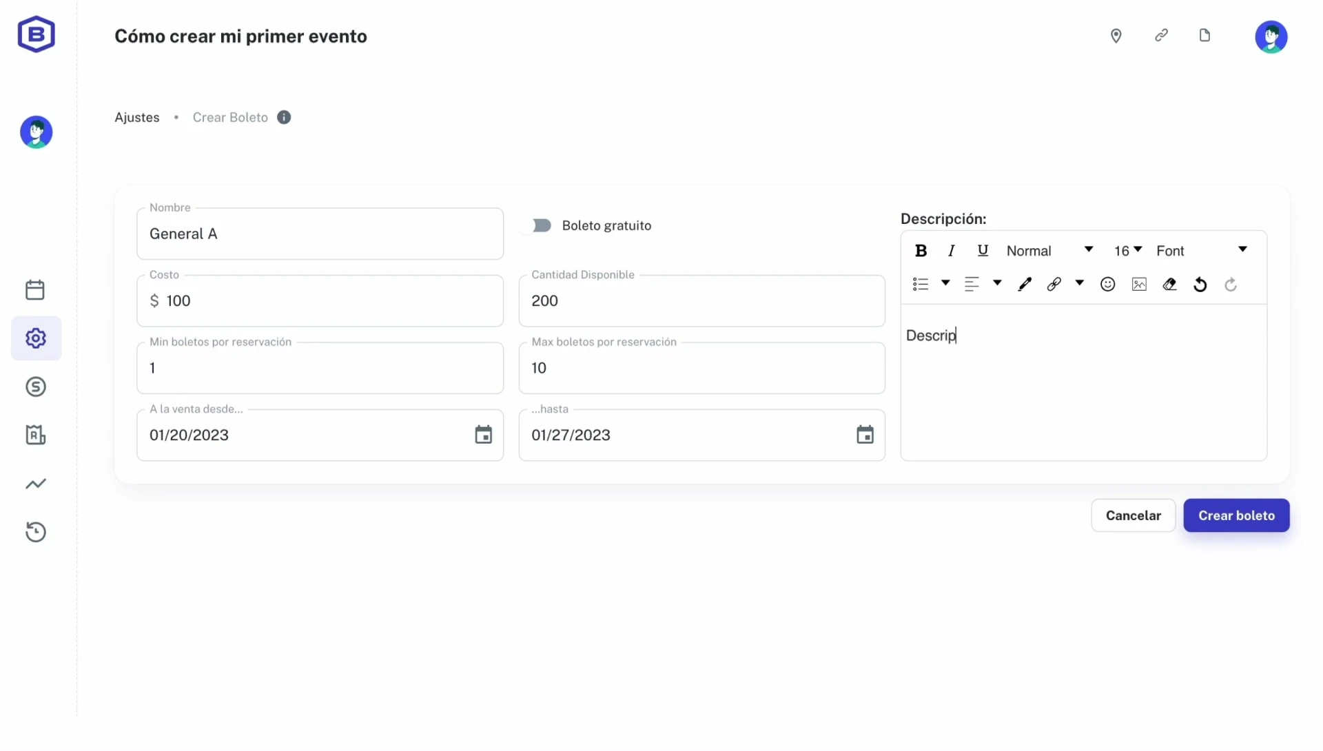 Crea Eventos en Boletia: Guía Completa y Optimizada