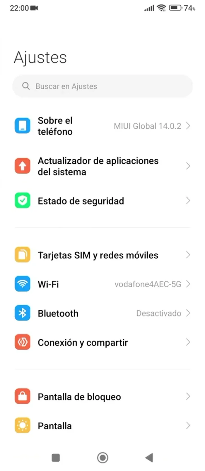 Entra en 'Ajustes adicionales' y selecciona 'Región'.