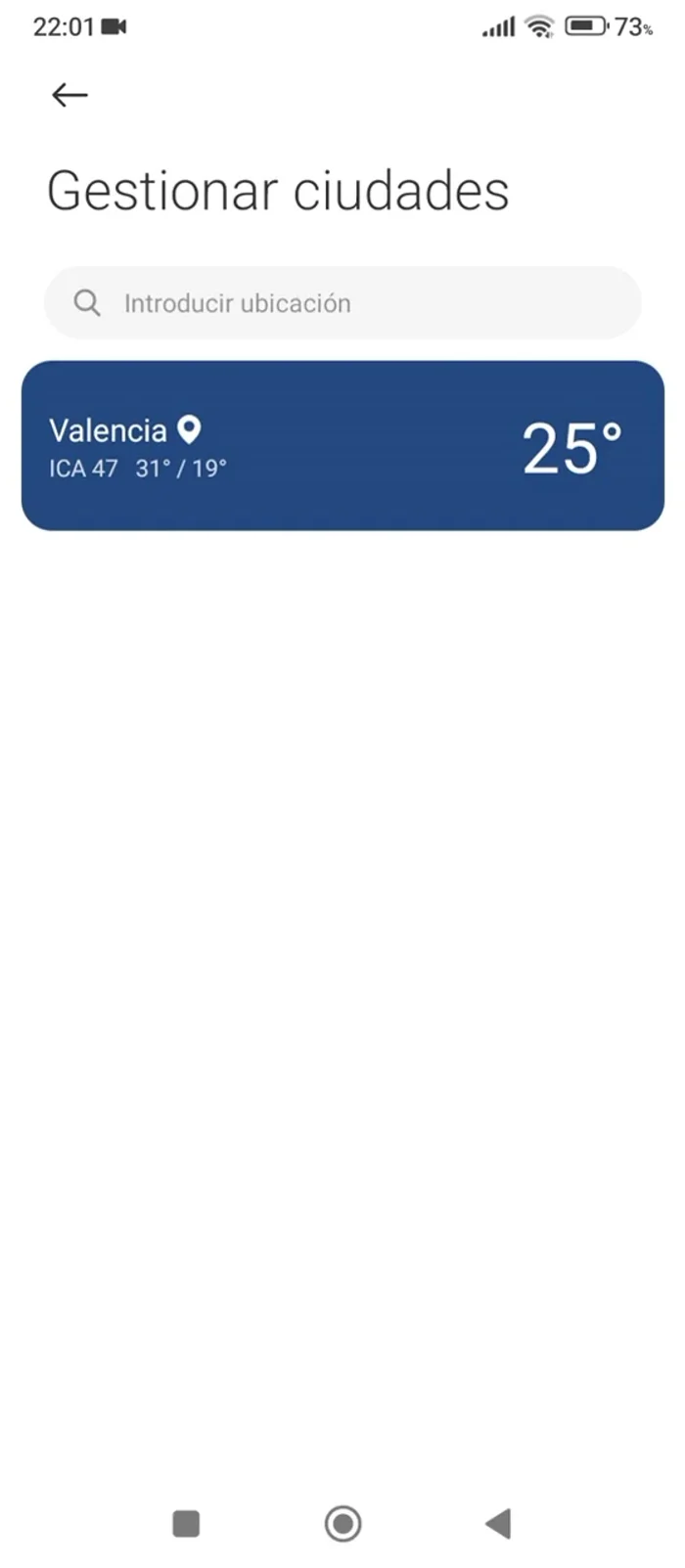 Puedes eliminar la ubicación manual que habías añadido previamente.