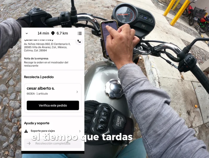 Informar problemas con el pedido: Si hay retrasos o problemas, utiliza la opción para contactar al equipo de soporte.