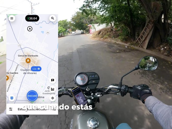 Interpretar el mapa de demanda: Zonas naranjas/amarillas indican alta demanda, zonas rojas indican demanda muy alta, zonas sin color indican baja demanda.