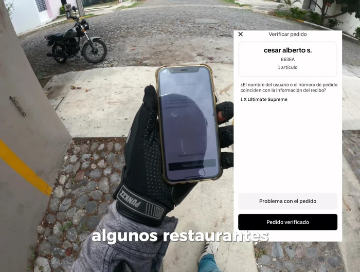 Completar la recolección: Marca 'Recolección Completada' una vez que tienes el pedido.