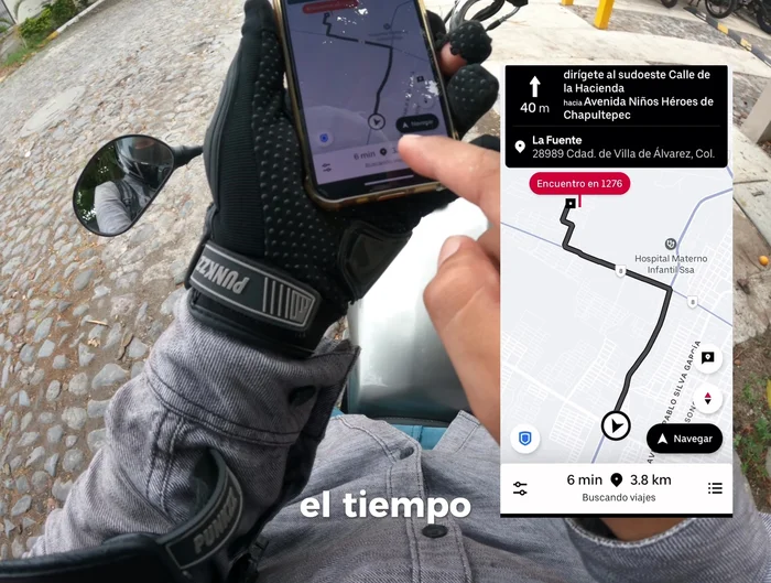 Completar la entrega: Marca la entrega como completada.