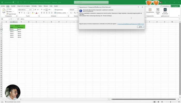 Habilitar la edición del archivo.