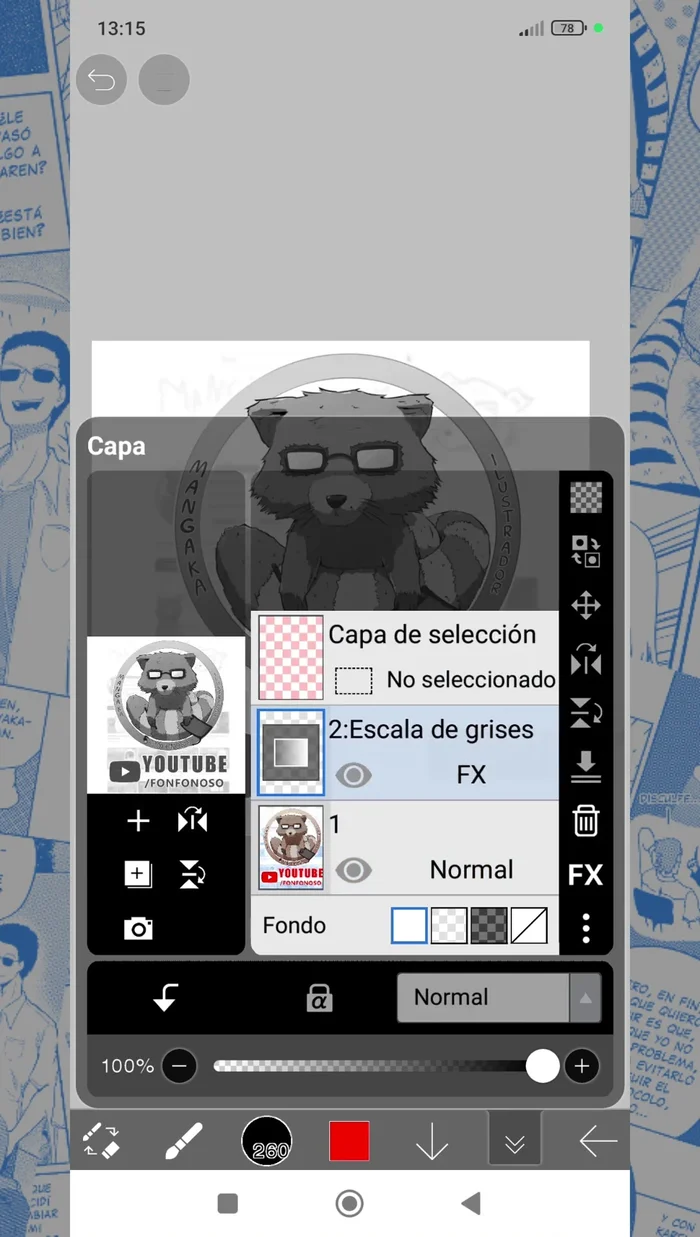 Invertir el lienzo: Voltear horizontal o verticalmente todo el contenido del lienzo.