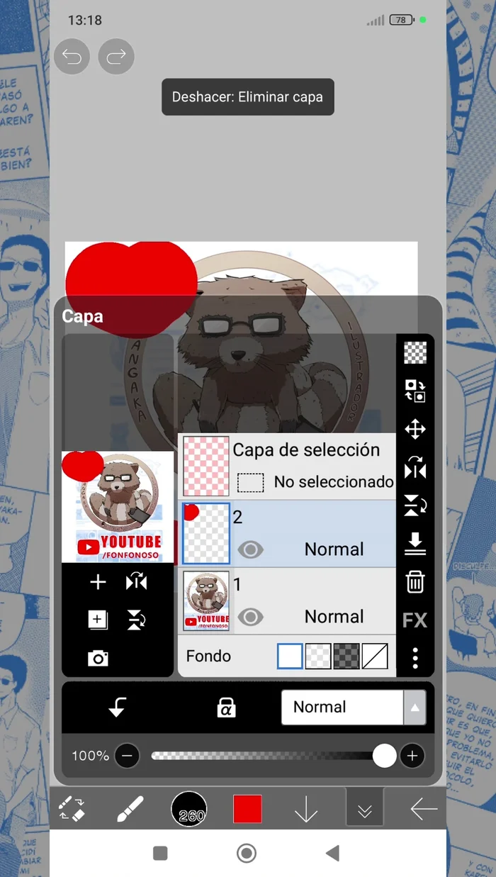 Editar efectos: Modificar la configuración de los efectos aplicados a las capas.