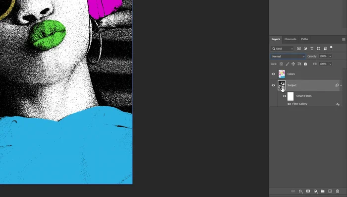 Repetir el paso 13 con capas de colores sólidos adicionales para crear un degradado de fondo