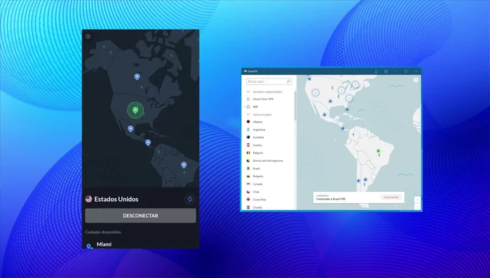 Inicia sesión en tu cuenta VPN.
