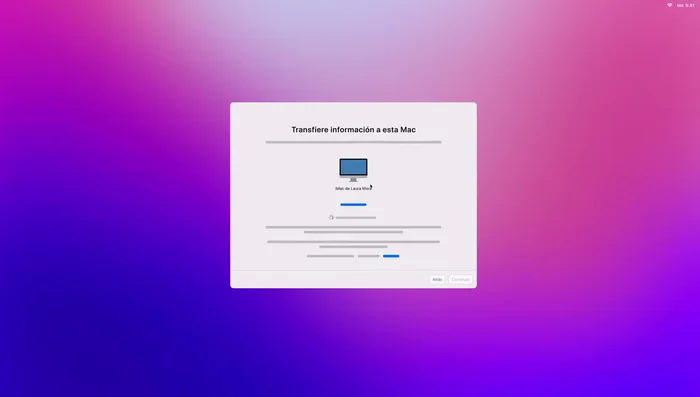 Confirma que los códigos de seis dígitos mostrados en ambas Macs coincidan.