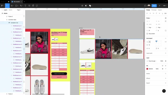 Organizar con AutoLayout: Usar AutoLayout para agrupar elementos y controlar su disposición de forma dinámica en diferentes tamaños de pantalla.