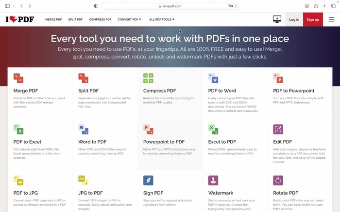 Subir el archivo PDF: Selecciona el archivo PDF que deseas editar desde tu computadora.