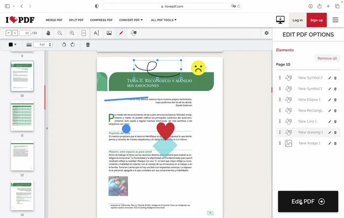 Descargar el PDF editado: Una vez que hayas terminado, haz clic en 'Descargar PDF' para guardar las modificaciones.