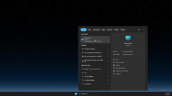 Ve a la carpeta 'configuración'.