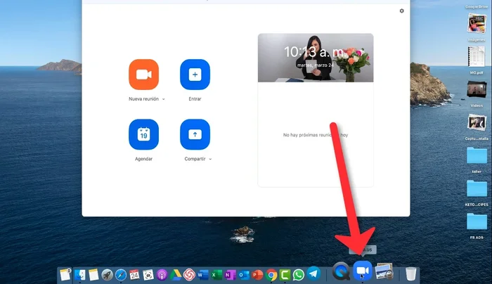 Selecciona la opción 'Agendar'.