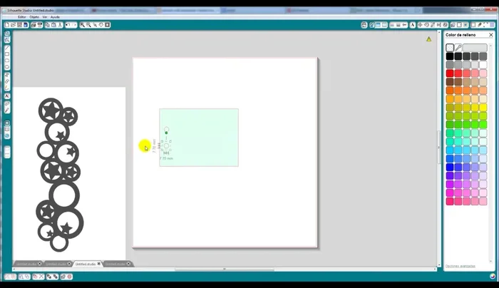 Crea una forma interior más pequeña (ej: un rectángulo más pequeño dentro del primero).