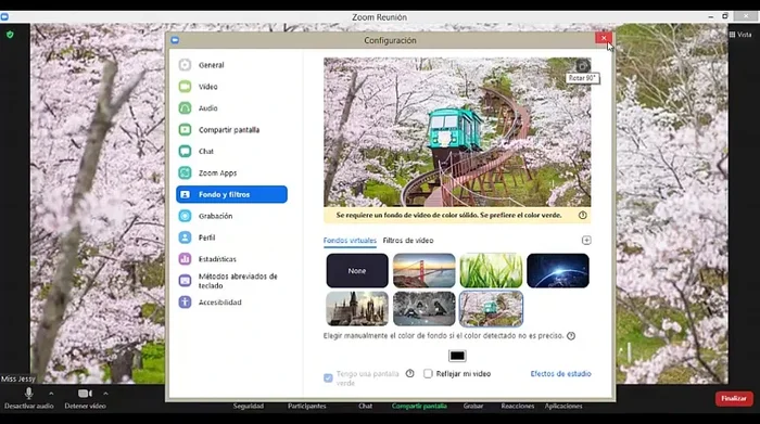Presionar "Cerrar" para guardar los cambios.