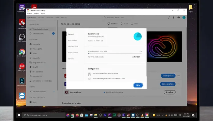 Desactiva este botón.