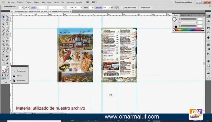 Convertir el texto a curvas (outlines). Transformar el texto en vectores para evitar problemas de fuentes faltantes en la imprenta.