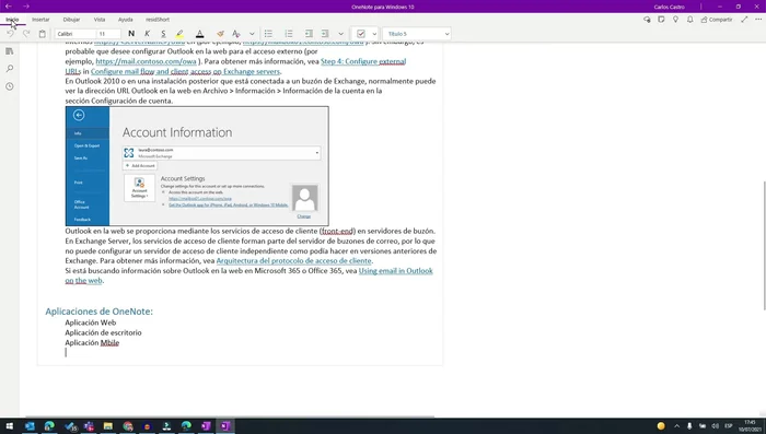 Comparte tus notas con otros usuarios para colaboración.
