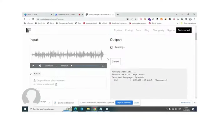 Revisar la transcripción en la sección correspondiente.