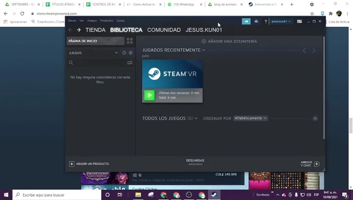 Selecciona 'Parámetros'.