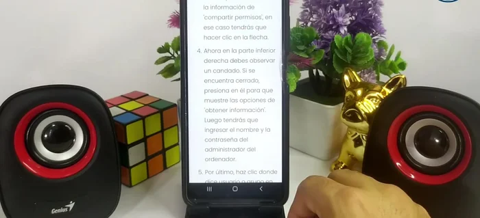 Si aparece un candado cerrado, haz clic en él e introduce tu nombre de usuario y contraseña de administrador.