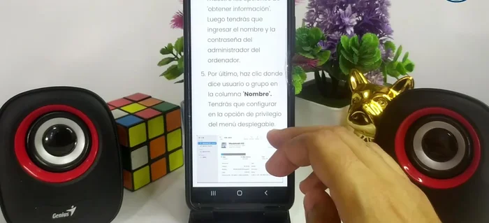 Modifica los permisos según tus necesidades: Leer y escribir, Solo lectura, Sin acceso, o Solo escritura.