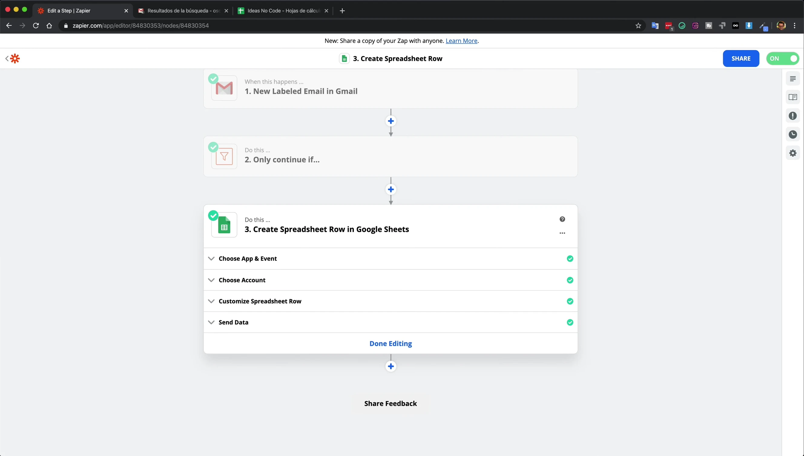 Automatiza tu flujo de trabajo con Zapier: Multi-paso y Filtros para Gmail
