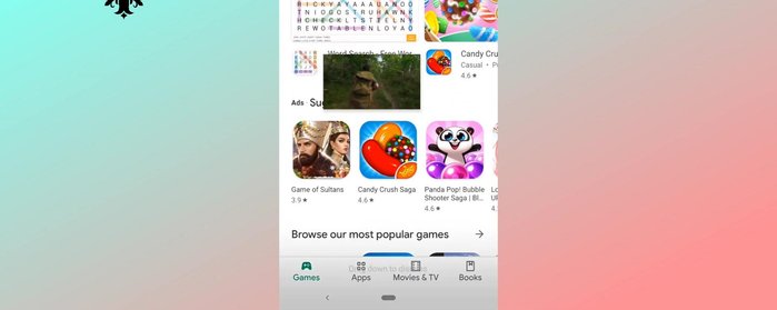 Abre cualquier otra aplicación mientras el vídeo sigue reproduciéndose en la ventana flotante.