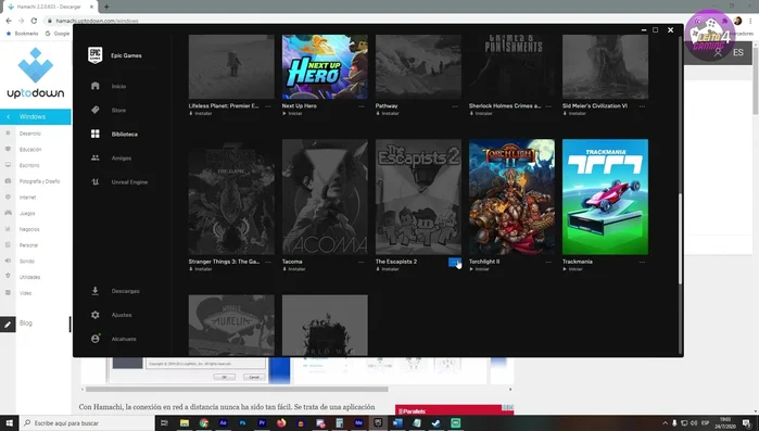 En el juego, seleccionar la opción LAN en lugar de Internet.