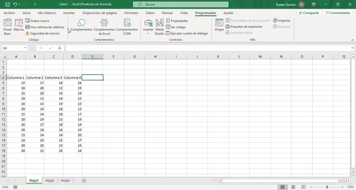 Agregar una descripción de la macro en el cuadro de diálogo.