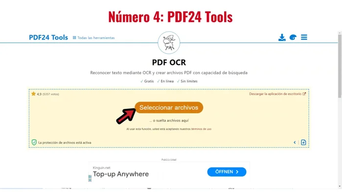 Sube tu imagen o PDF.