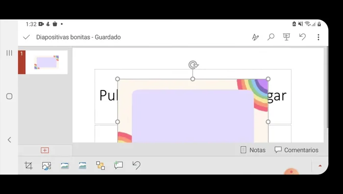Recorta y redimensiona las imágenes usando las herramientas de edición de imagen dentro de PowerPoint.