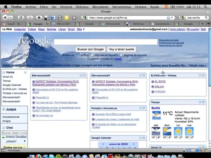 Pega la URL del feed RSS y guarda los cambios.