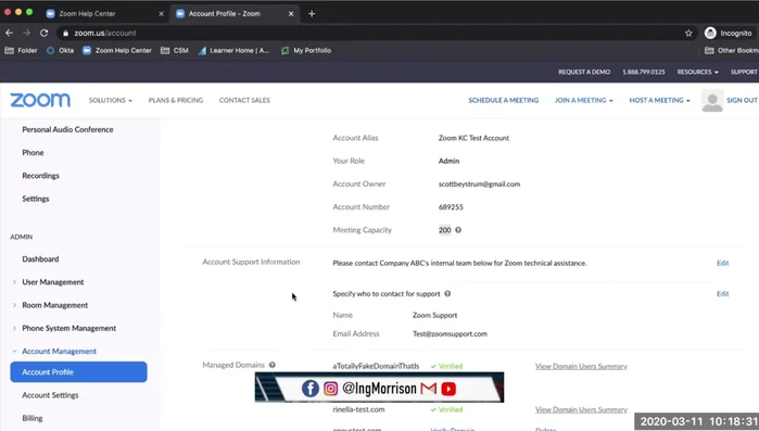 Configura la administración de perfiles para limitar las capacidades de los usuarios y mejorar la seguridad.