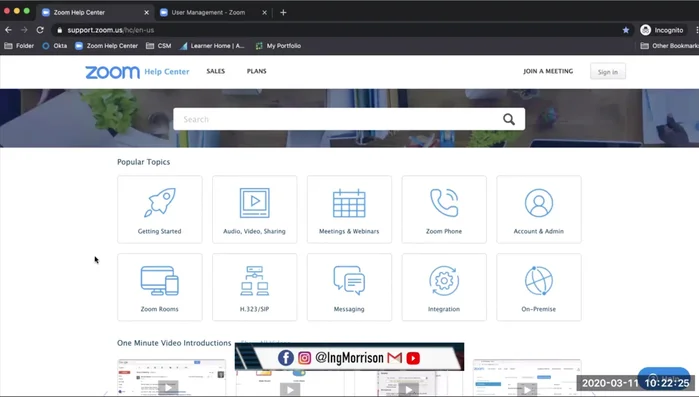 Utiliza el Zoom Health Center para obtener ayuda y solucionar problemas de seguridad.