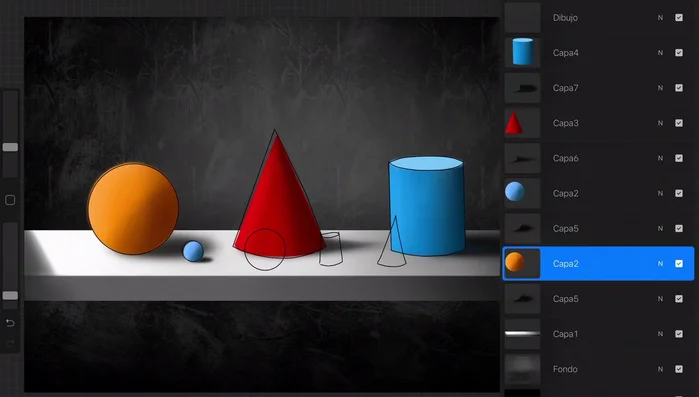 Asegúrate de que las capas dentro del grupo no se superpongan o interfieran entre sí.