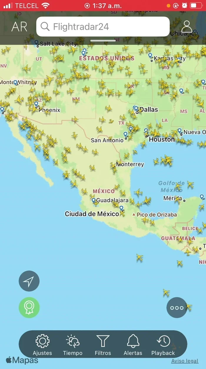 Selecciona el vuelo de la lista de resultados.